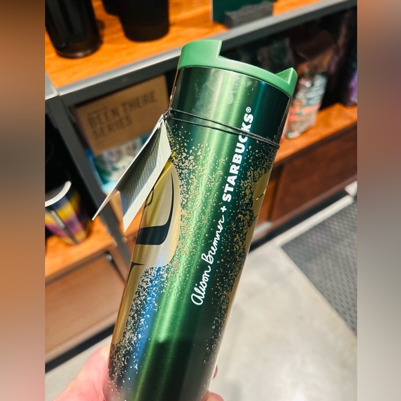 Starbucks Artist Alison Bremmer Abstract Tumbler Stainless Steel Hot Cup New - Picture 14 of 15